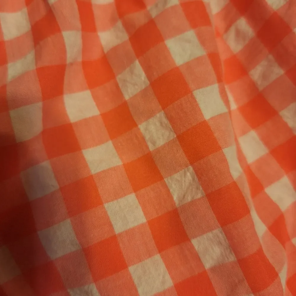 Pomander Place Tuckernuck electric pink gingham midi sundress - Picture 4 of 4